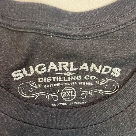 Sugarlands Distilling Company Tennessee Shiners Club T-shirt Men XXL Black - Picture 4 of 5